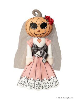 My Charming Dead Under the Bed PUMPKINELLA Collectible Pumpkin Princess Doll NIB
